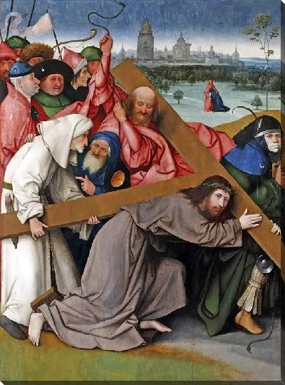 Картина Христос, несущий крест №3