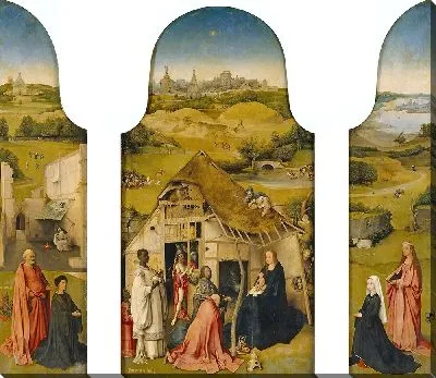 Картина Поклонение волхвов (вариант 2)