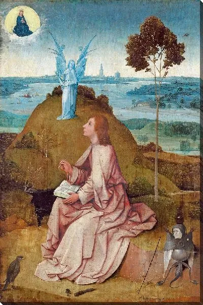 Картина Святой Иоанн Богослов на Патмосе