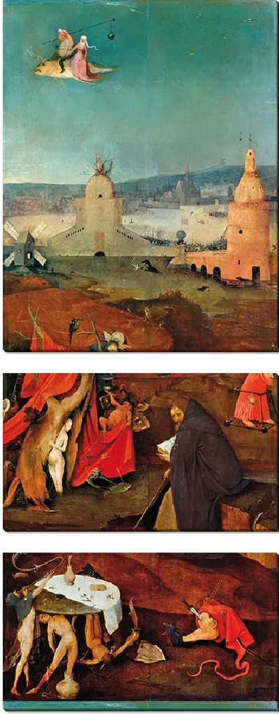 Картина Искушение святого Антония (часть 3)