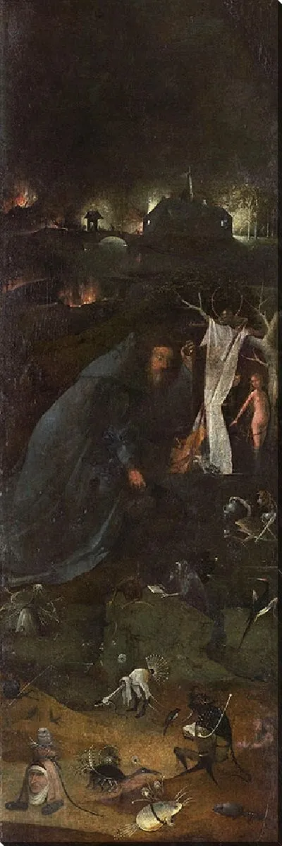 Картина Триптих Святые-отшельники (часть 1)