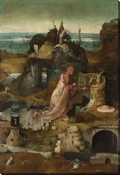 Картина Триптих Святые-отшельники (часть 2)