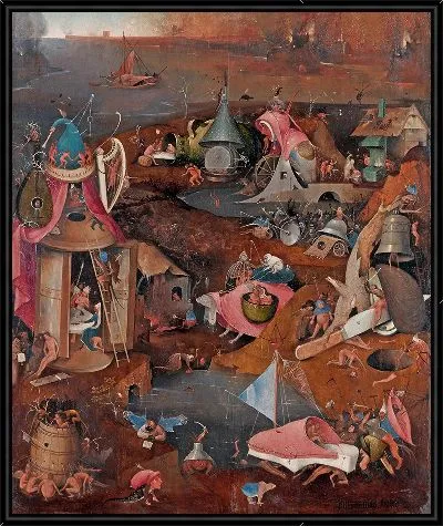 Картина Страшный суд (фрагмент 3)