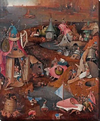 Картина Страшный суд (фрагмент 3)