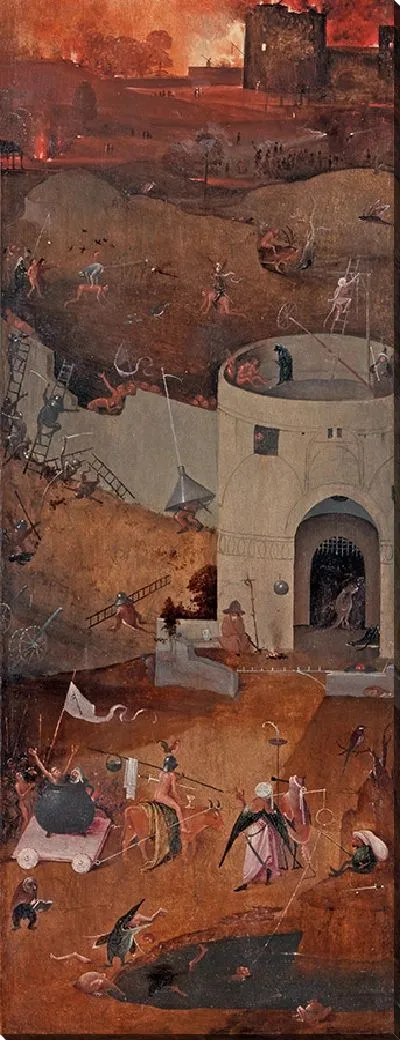 Картина Страшный суд (фрагмент 4)