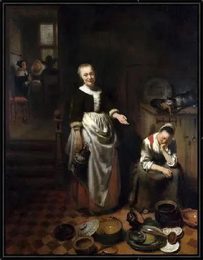 Картина Праздный слуга (The Idle Servant)
