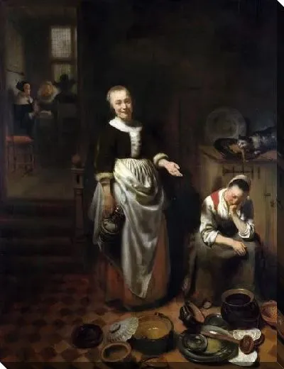 Картина Праздный слуга (The Idle Servant)