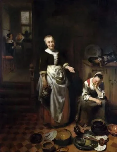 Картина Праздный слуга (The Idle Servant)