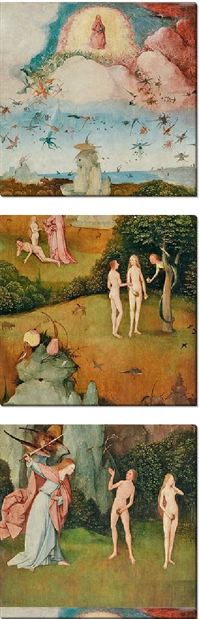 Картина Вагон сена (фрагмент 1)