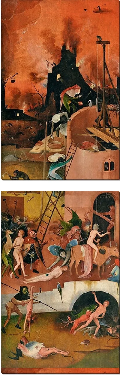 Картина Вагон сена (фрагмент 3)