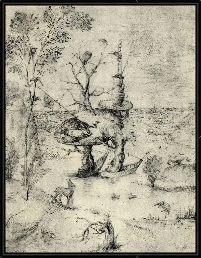 Картина Человек-дерево