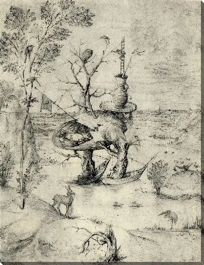 Картина Человек-дерево