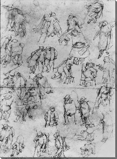 Картина Нищие и калеки