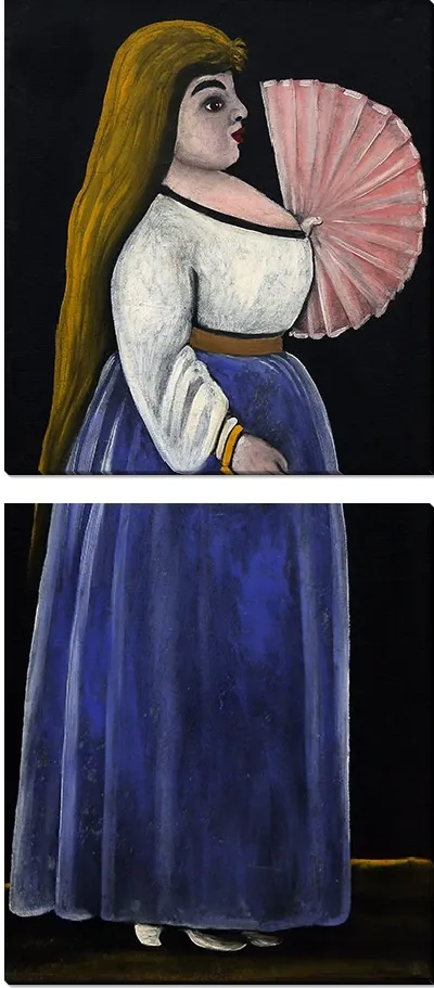 Картина Ортачальская красавица с веером