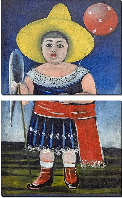 Картина Девочка с воздушным шаром