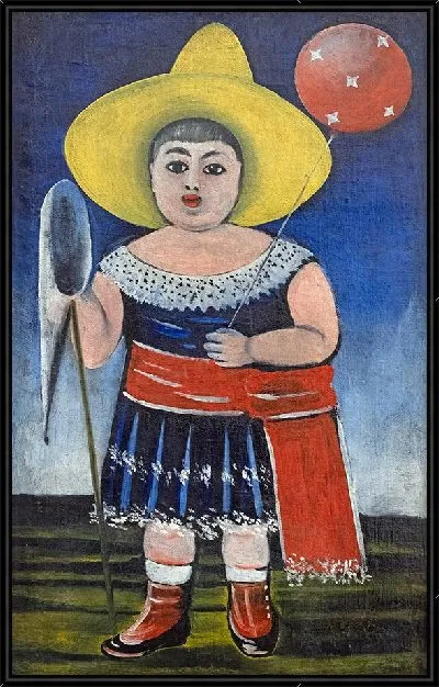 Картина Девочка с воздушным шаром