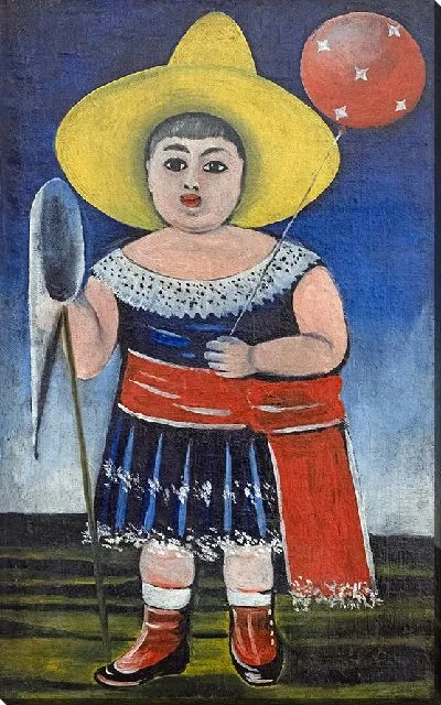 Картина Девочка с воздушным шаром