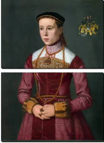 Картина Portrait of a Young Lady (Портрет юной леди)