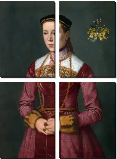 Картина Portrait of a Young Lady (Портрет юной леди)