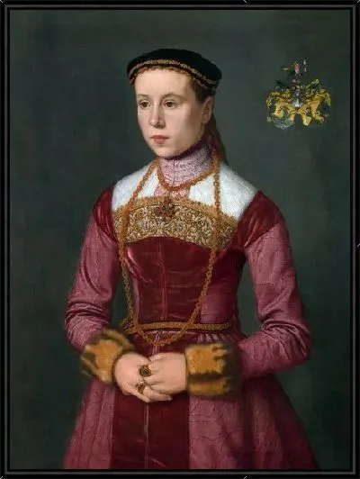 Картина Portrait of a Young Lady (Портрет юной леди)