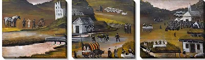 Картина Праздник св. Георгия в Болниси