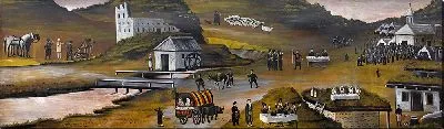 Картина Праздник св. Георгия в Болниси