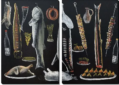 Натюрморт с рыбой