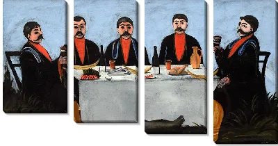 Картина Кутёж пяти князей