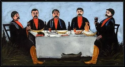 Картина Кутёж пяти князей