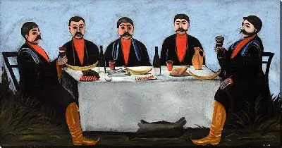 Картина Кутёж пяти князей