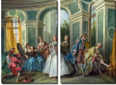 Четыре возраста человека - молодой человек (The Four Ages of Man - Youth)