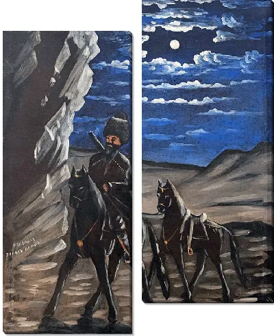 Картина Разбойник украл лошадь