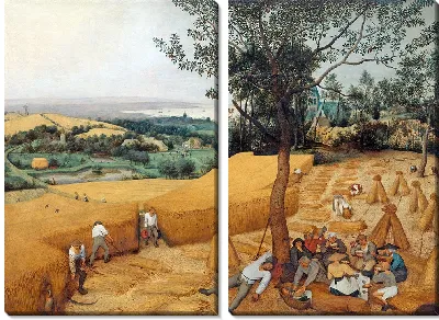 Картина Жатва (с цветокоррекцией)