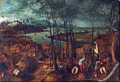 Картина Мрачный день (с цветокоррекцией)