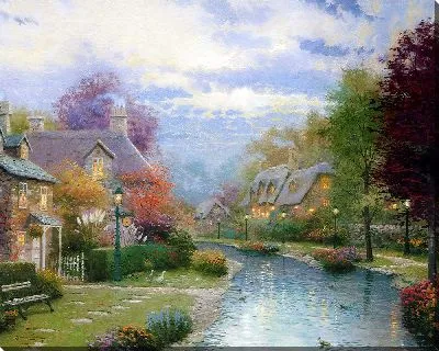 Картина Свет от ламп
