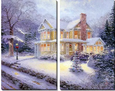 Картина Викторианское Рождество