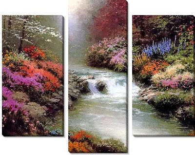 Картина Возле стоячей воды