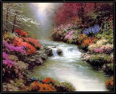 Картина Возле стоячей воды