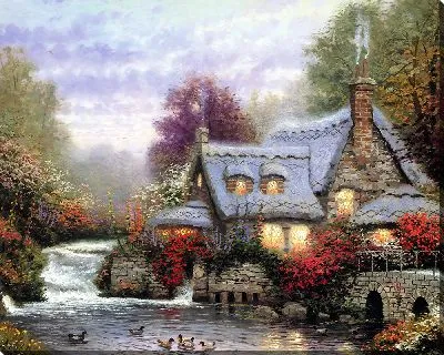 Картина Коттедж Миллерс, Томашир