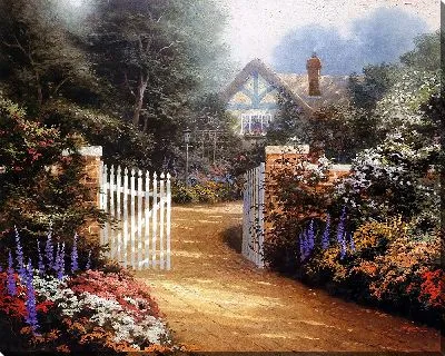 Картина Скрытый коттедж