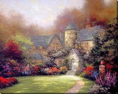 Картина Утро в поместье Айвикрест