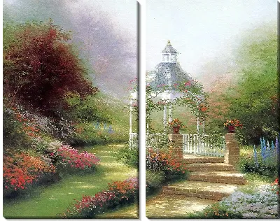 Картина Скрытая беседка