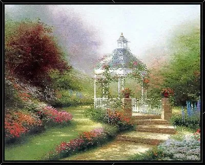 Картина Скрытая беседка