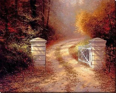 Картина Осенние ворота