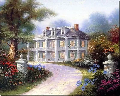 Картина Усадебный дом