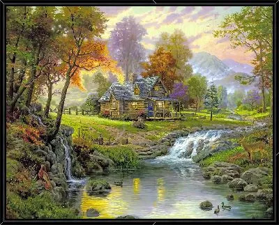 Дом у ручья