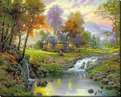 Дом у ручья