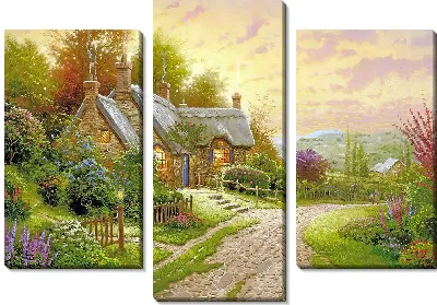 Картина Дом у дороги