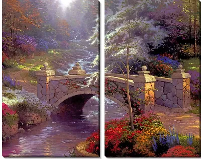 Мост над ручьем