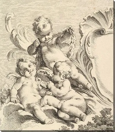 Картина Три любви рядом с Картушем